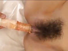 毛深い日本人の女の子VR88