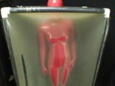 日本のラテックスキャットスーツ96