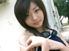 由紀鈴木 - 青水着