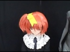 ラバーマスクと着ぐるみ