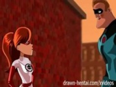 インクレディブルエロアニメ - 最初の出会い