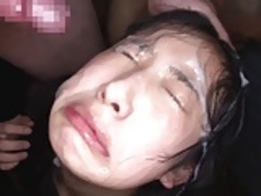 日本ティーンぶっかけ