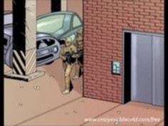 2Dのコミック：Cyber​​ian国家。エピソード4