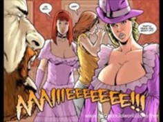 2Dのコミック：売春婦の家。エピソード4