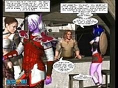 3Dコミック：Neverquestクロニクル。第1話