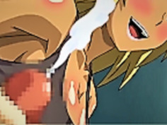 アニメ目覚めた童貞の健太は、早紀姉と真紀姉の手ヌキで発射…