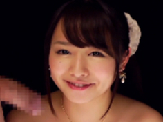 白石茉莉奈：極上巨乳の美女がセンズリのお手伝い。絶品テクニックの濃密、フェラ抜き口内射精