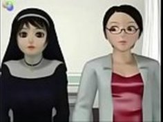 アニメ日本の修道女