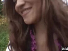 梅宮を吸う屋外