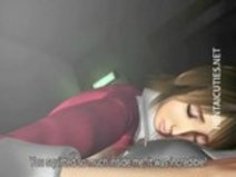 ビッグティッテッドアジアの3Dアニメの女は、ディックをファック