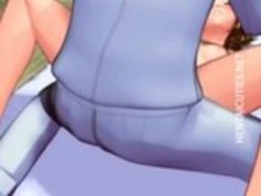 Two 3D anime schoolgirls gets nailed