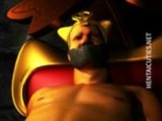 あなたのための衣装ストリップ内の3Dアニメの可愛い人