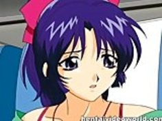 blackmailersロッドを満たすキュートな変態の女の子