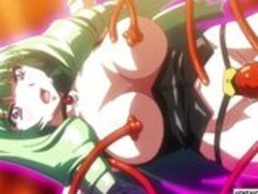 触手に犯さ巻き込ま変態少女