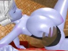 ビッグboobedアニメdoolを砲撃