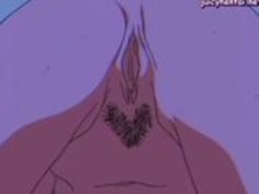 ペニスを舐めるいたずらなアニメの女の子