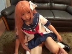 【個人撮影】パイパン美人娘コスプレイヤーとハメ撮りオフ会