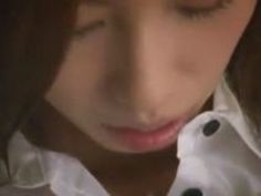 【横山美雪中出し】超美女パンストOLと即興芝居で素人男子が誘惑ゴム射中出しセックスしてみた…