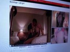 XVIDEOSに流出していたコートの下はボンテージ姿で現れる高級娼婦