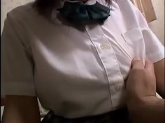 小柄なロリ巨乳女子校生過激なファック
