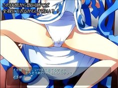 羞恥心を知らないイカ娘をインベーダーで脱がして行く！