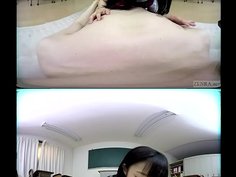 ZENRA VR Japanese schoolgirl Noa Eikawa classroom teasing
