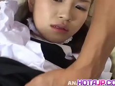 Horny maid Marin Hoshino enjoys sex with y. man - More at hotajp com