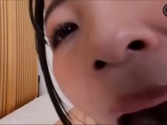 巨乳美女があなたの顔を舐め尽くす