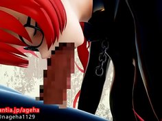 魔乳ホノルルのフェラ①