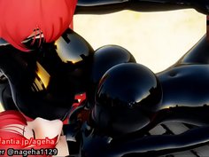 ②授乳しながら亀頭いじり