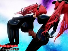 魔乳ホノルルの縦パイズリ②