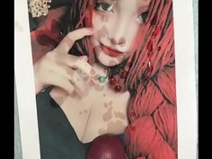 爆乳メスガキレイヤーにぶっかけ