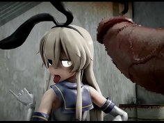 MMD 島風をわからせる