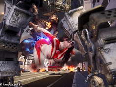 ウルトラレディ 街中レイプ(カラータイマー付き)