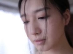 清楚な黒髪美女と相互オナニー→綺麗な身体にザーメン大量ぶっかけ