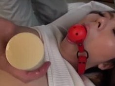 拘束→ジジイチンポに中出しされちゃう熟女妻