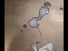 男子高校生が1週間ぶりのおなにーで大量射精