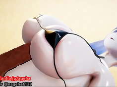 爆乳ビキニパイズリ