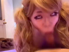 【個人撮影】白目剥きながらフェラチオする変態M女【iPhone】