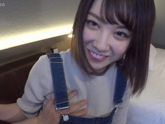 わん(21) S-Cute with 明るくエッチなお姉さんとハメ撮りH