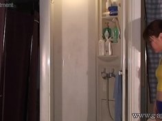 Spying Japanese Girl Haruna Ikoma in Shower Room