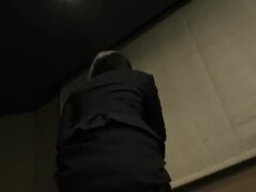 Ｓ級巨乳ＯＬが着替えもせずに職場からＡＶ男優の元に直行→中出しに恍惚ｗ