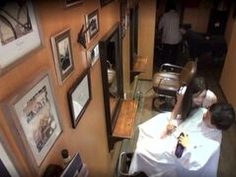 これはヤバい！美容師さんがやたらとおっぱい押し付けてチンポをイジってくれば我慢なりませ...