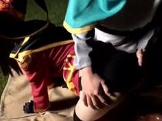 清純ロリ系コスプレ娘と青姦ファック！パイパン膣にたっぷり中出し