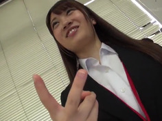 SOD女子社員 野球拳 会議の準備をする女子社員に突撃！ 営業部 伊月まどか