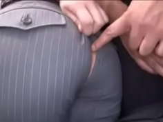 Japanese babe m. in train